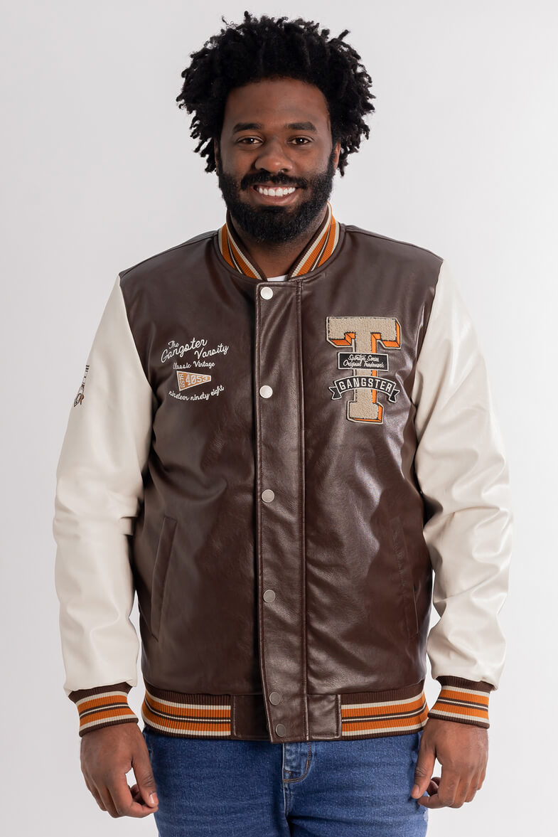 Jaqueta College Jaqueta M Jaqueta College Masculina Gangster