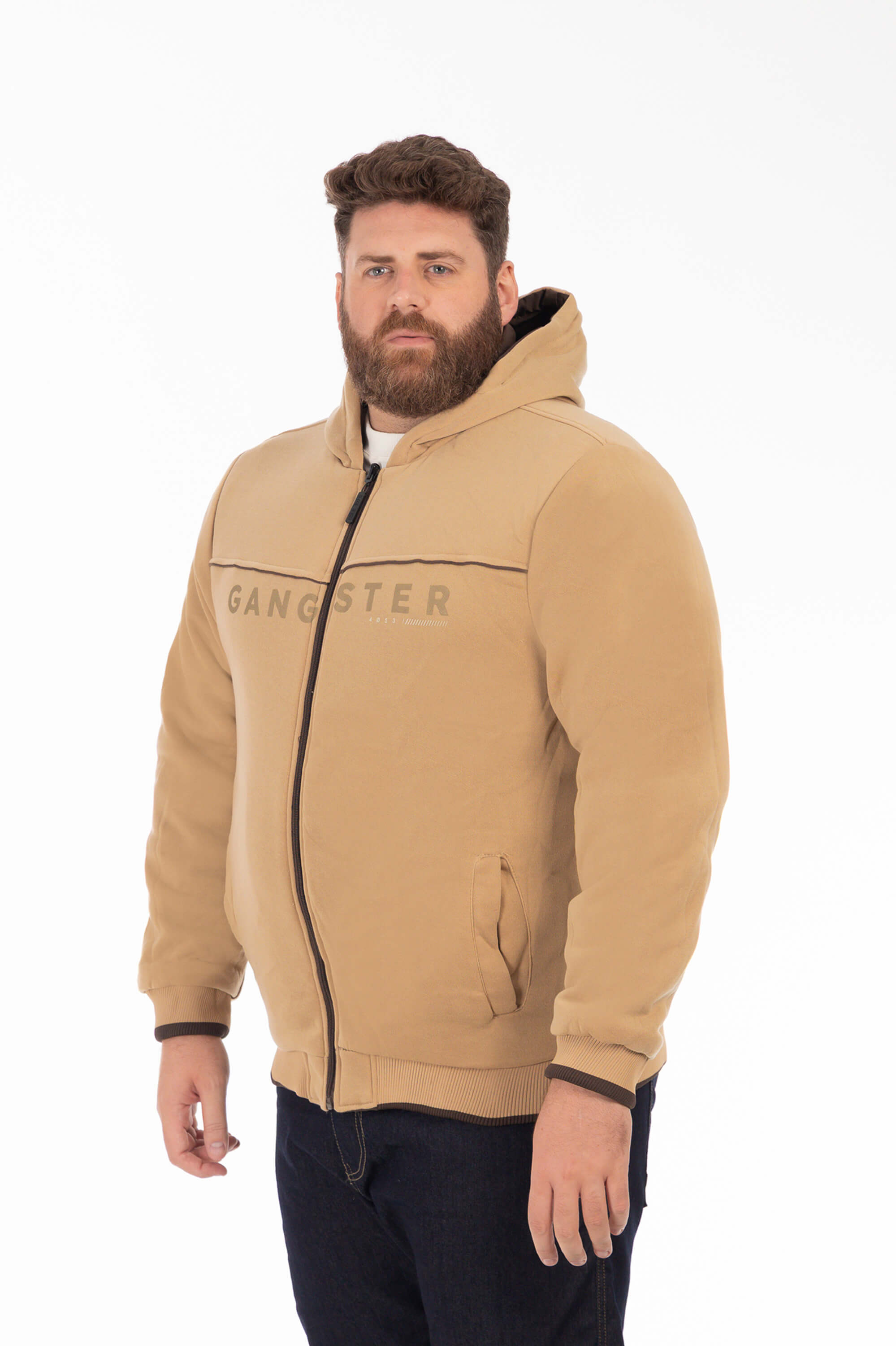 Corta Vento Casacos E Jaquetas Plus Size Jaqueta Corta Vento Dupla