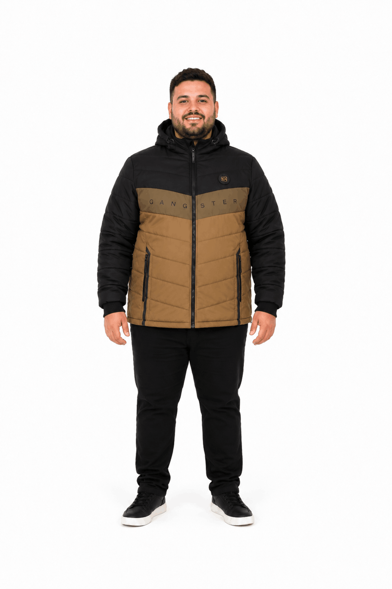 Jaqueta Poliester Bobojaco Plus Size Gangster
